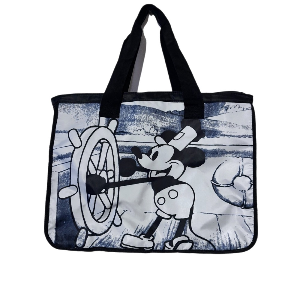 DISNEY STORE MICKEY MOUSE STEAMBOAT WILLIE COOLER TOTE BAG